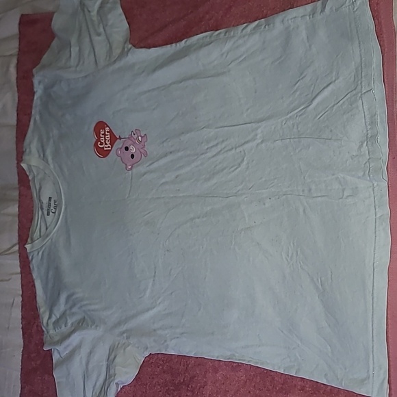 Women's Blue Care Bears Short Sleeve T-Shirt - Picture 1 of 4